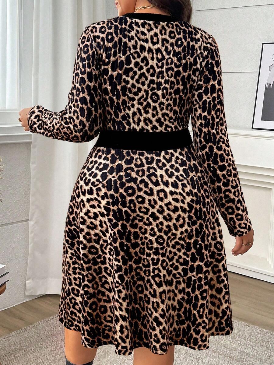 sukienka animal print
