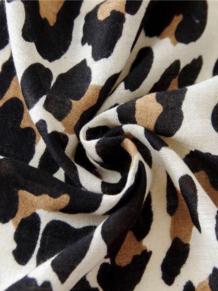 szal wzór leopard