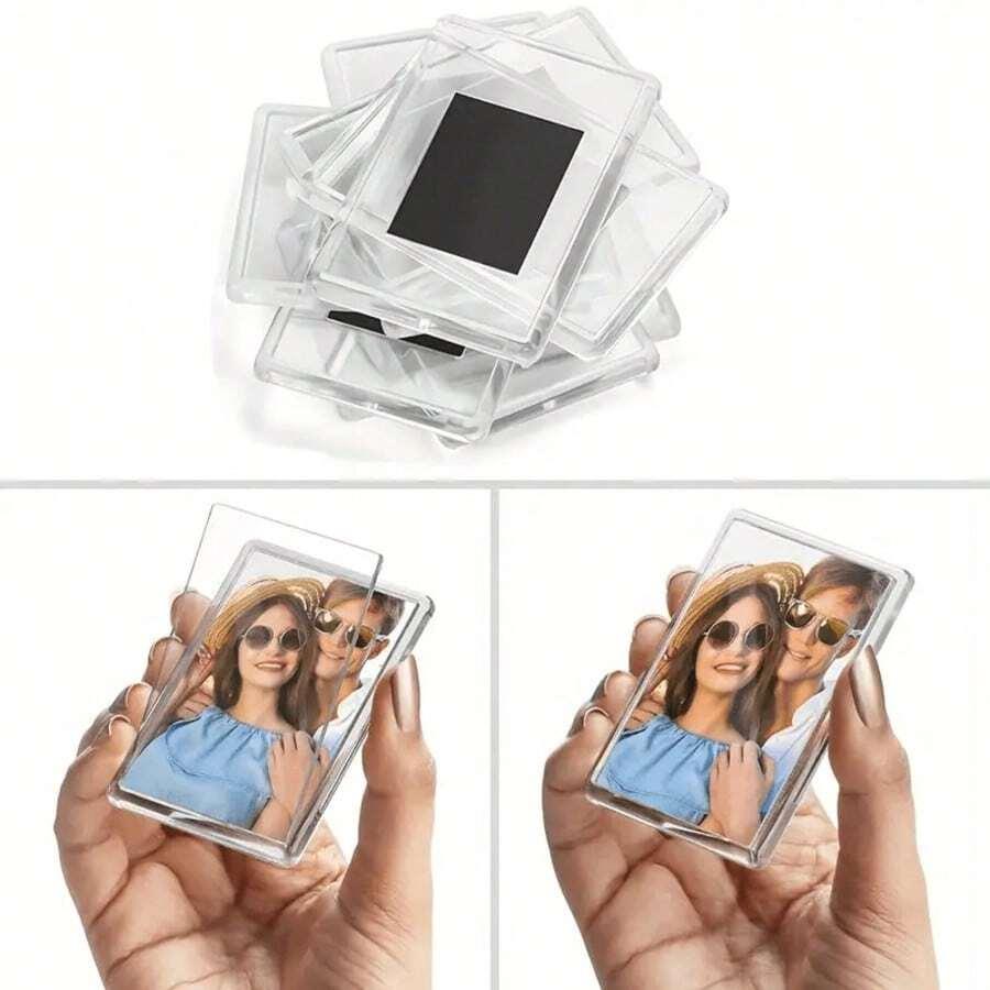 PRZEZROCZYSTY MAGNES NA LODÓWKĘ 3-PACK