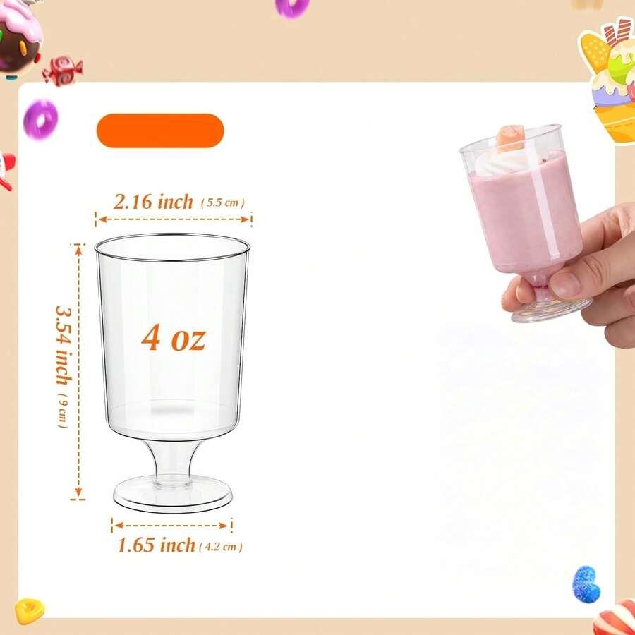PLASTIKOWE kieliszki 10-pack