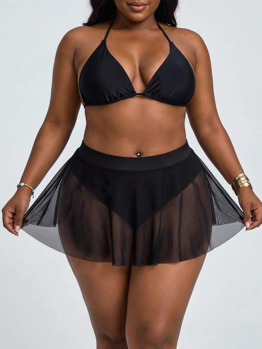 czarny dół od bikini