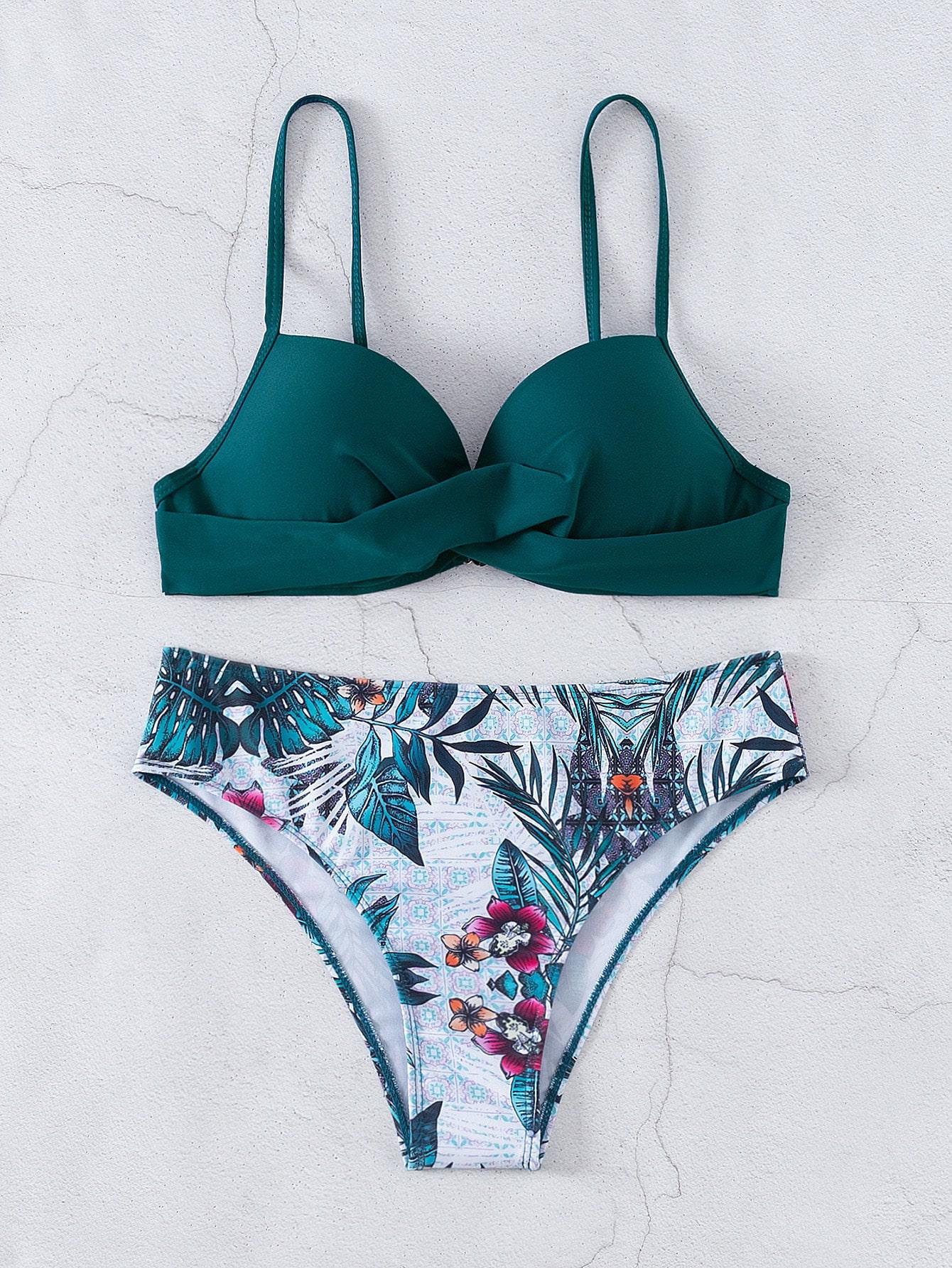 komplet bikini tropical 