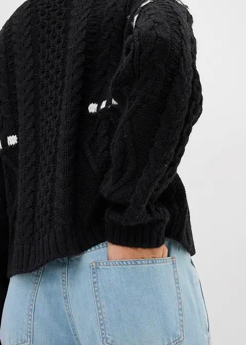 SWETER DAMSKI PLECIONY