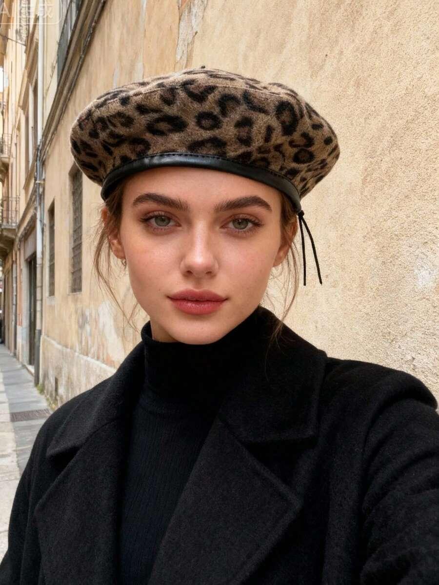 CZAPKA ANIMAL PRINT