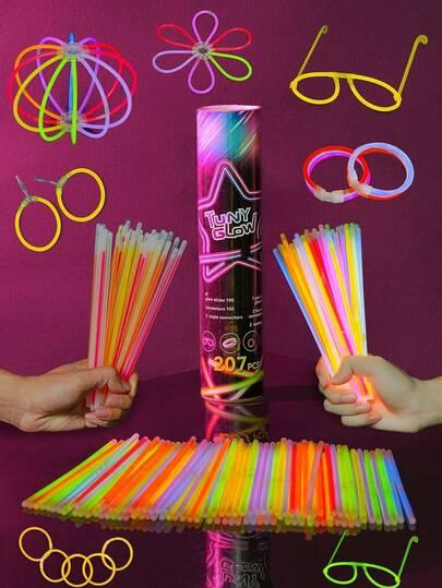 BRANSOLETKA ŚWIECĄCA FLUORESCENCYJNA 10-PACK