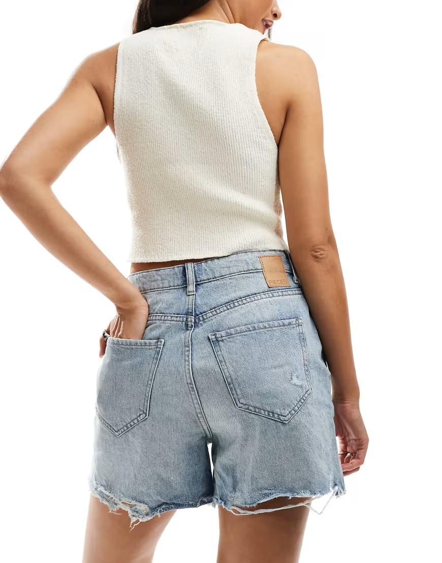 NIEBIESKIE SPODENKI JEANS