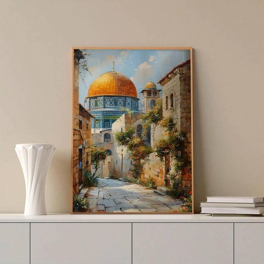 plakat na ścianę wzór