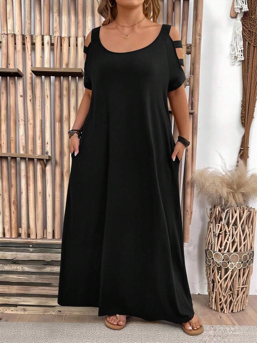 SUKIENKA MAXI OVERSIZE