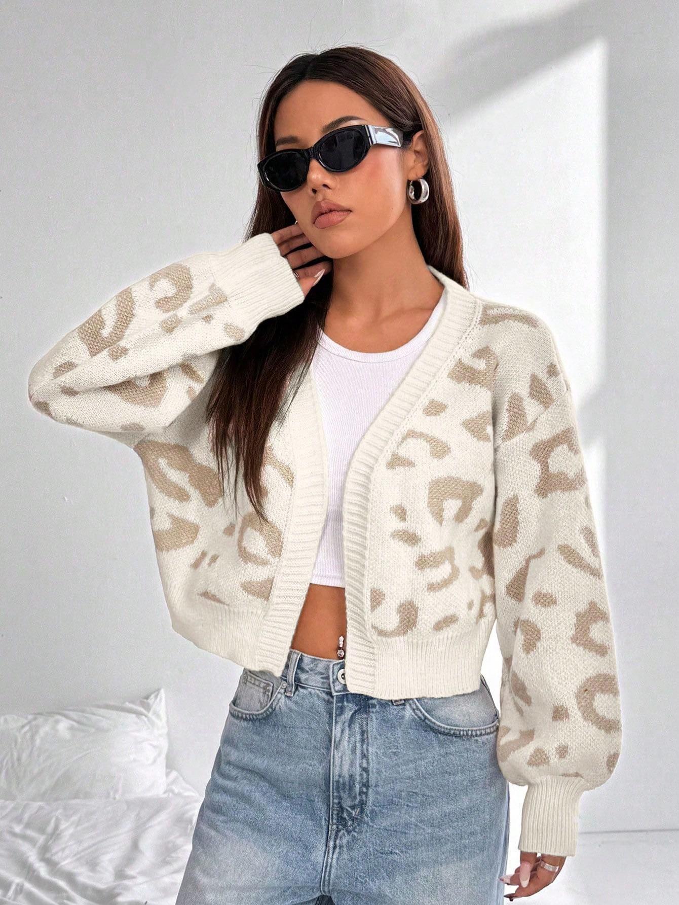 SWETER ANIMAL PRINT