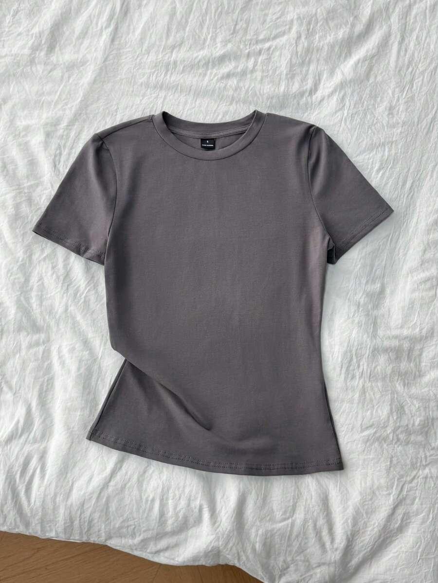 gładki t-shirt 2-pack