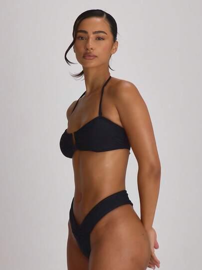 czarna góra od bikini 