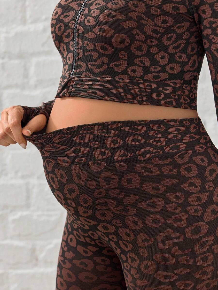 ciążowy komplet bluza legginsy