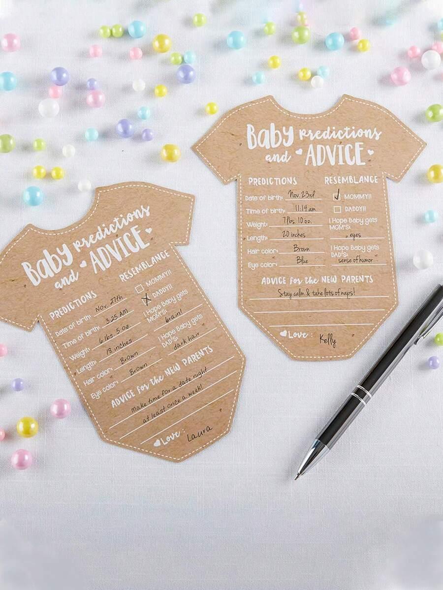 gra baby shower 5 sztuk