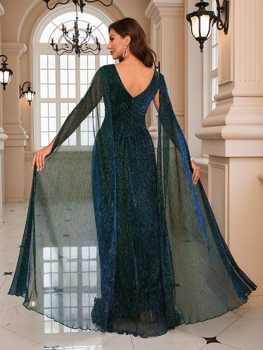 MAXI SUKIENKA V-NECK 