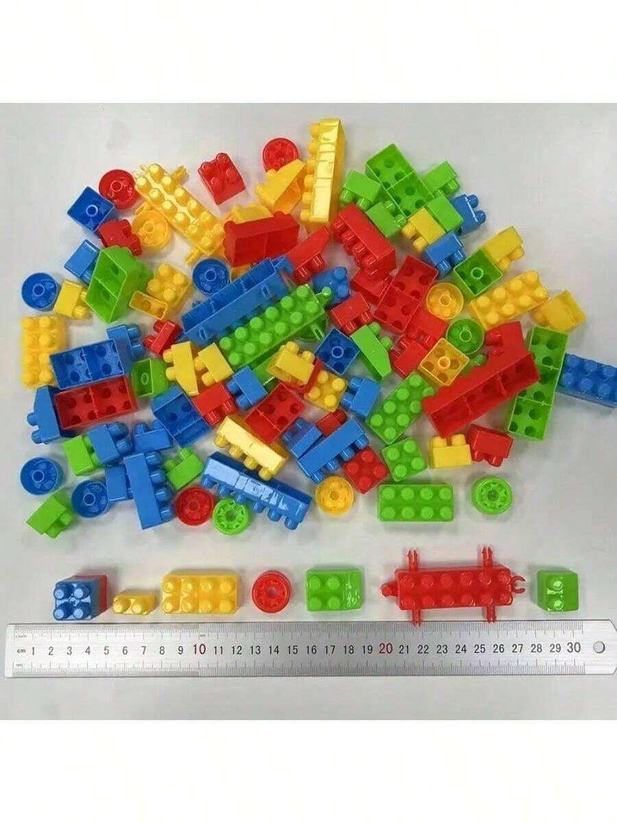Plastikowe klocki 100szt