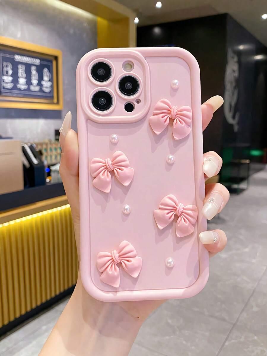 różowe etui na telefon iphone 14 pro 
