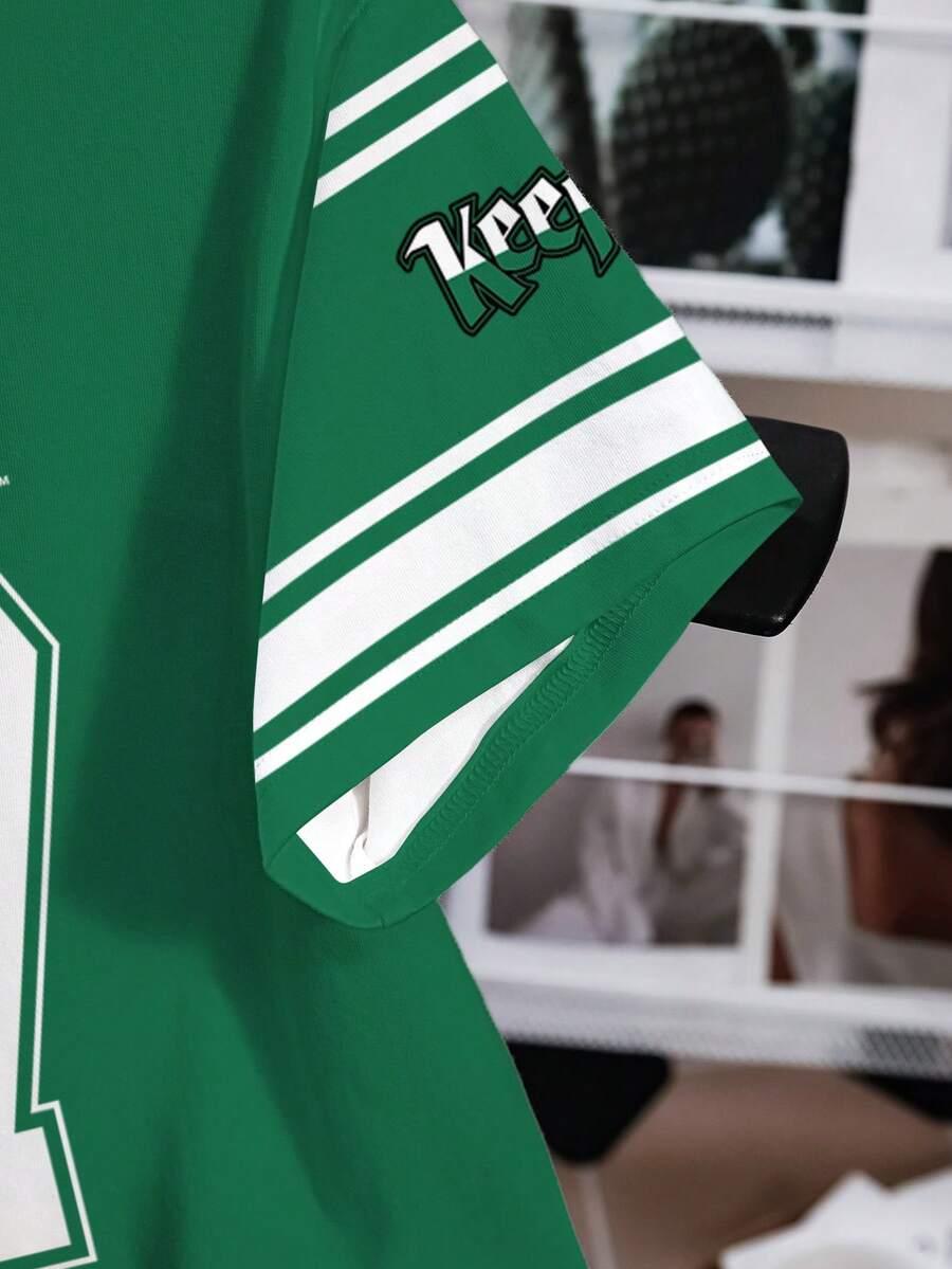T-SHIRT DAMSKI Z NADRUKIEM