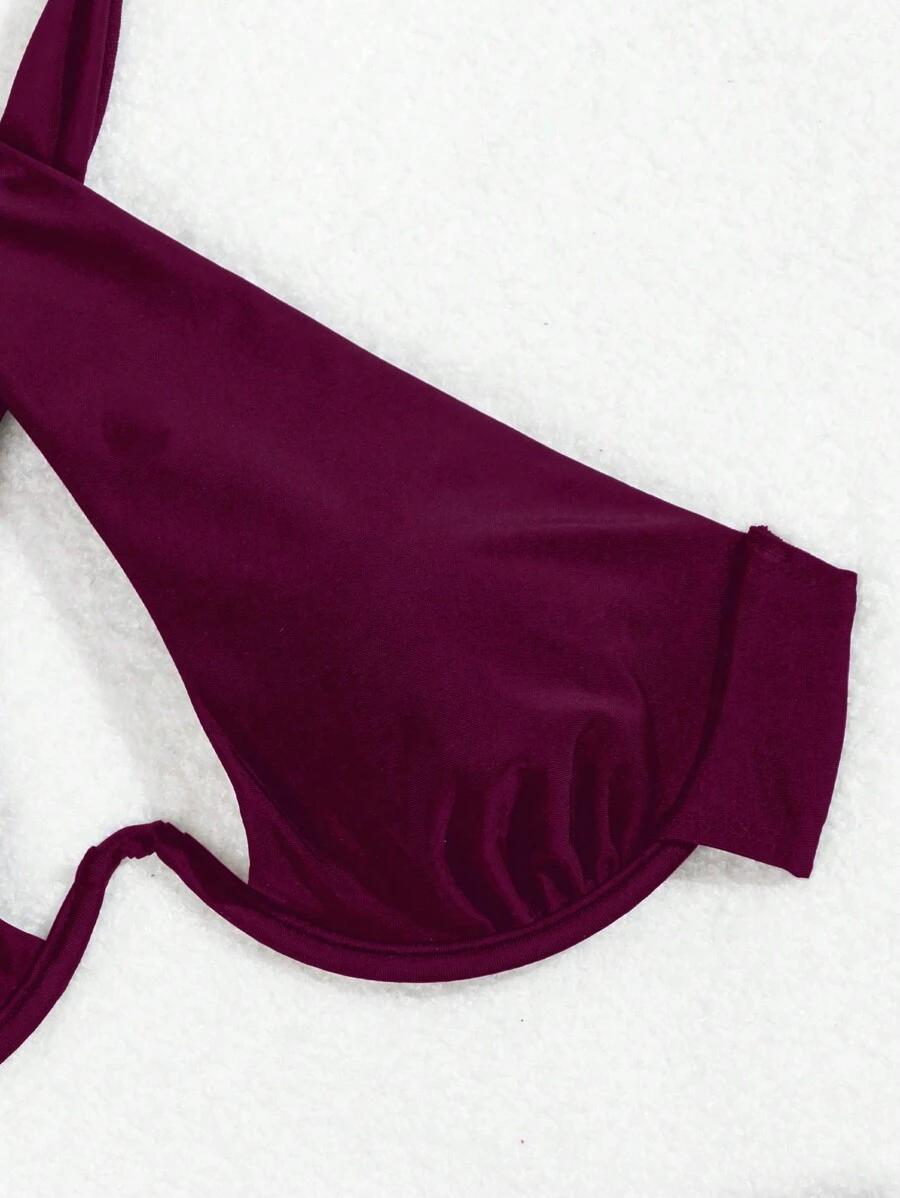 dwuczęściowy kostium kąpielowy bikini