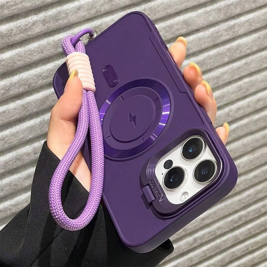 fioletowe etui na telefon