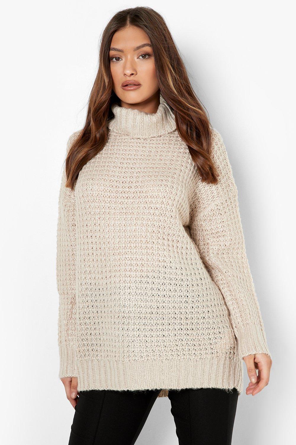 SWETER DAMSKI Z GOLFEM