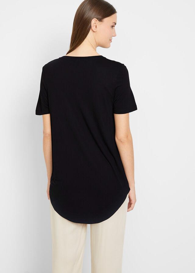 CZARNY T-SHIRT BASIC