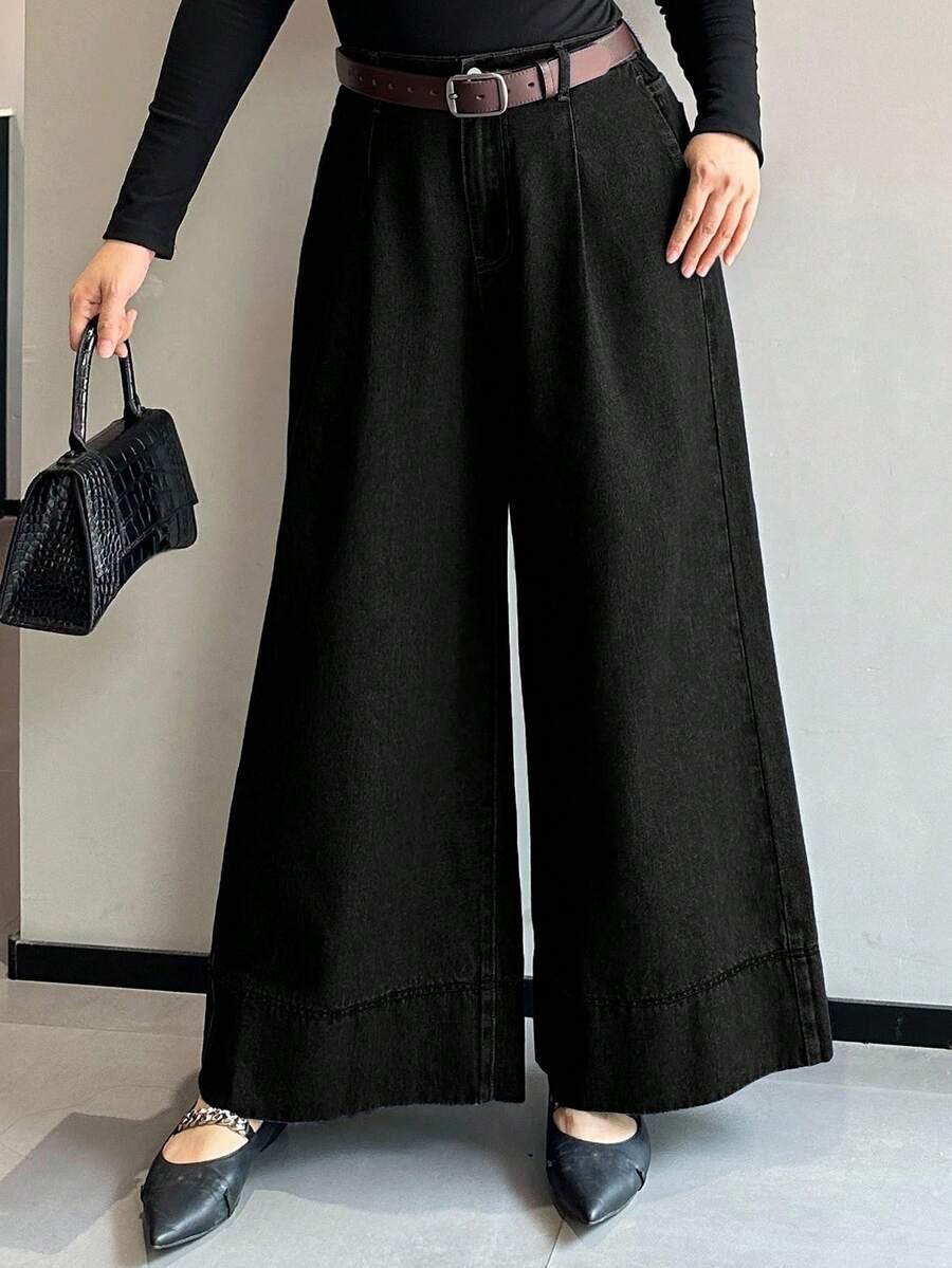 szare spodnie jeans 