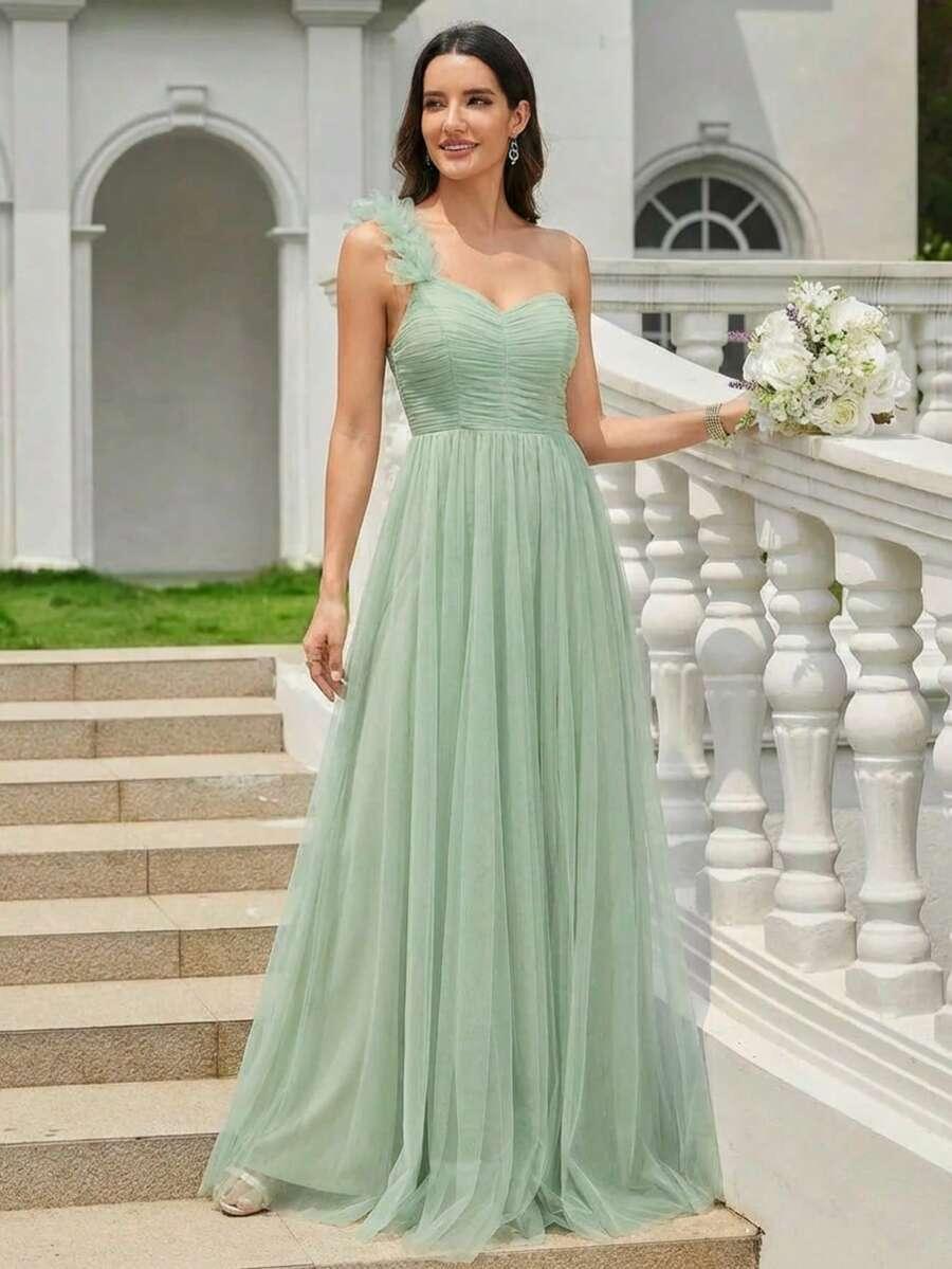 zielona maxi sukienka