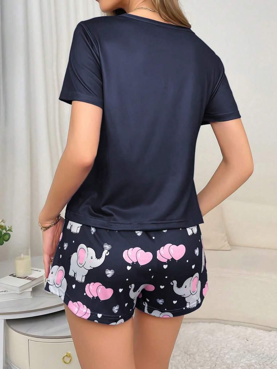 t-shirt od piżamy nadruk