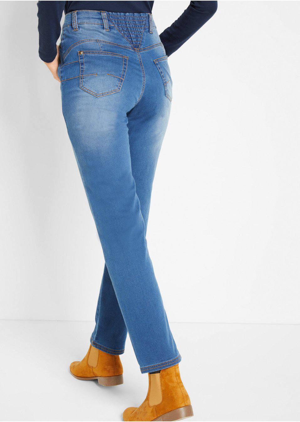 NIEBIESKIE SPODNIE JEANS 