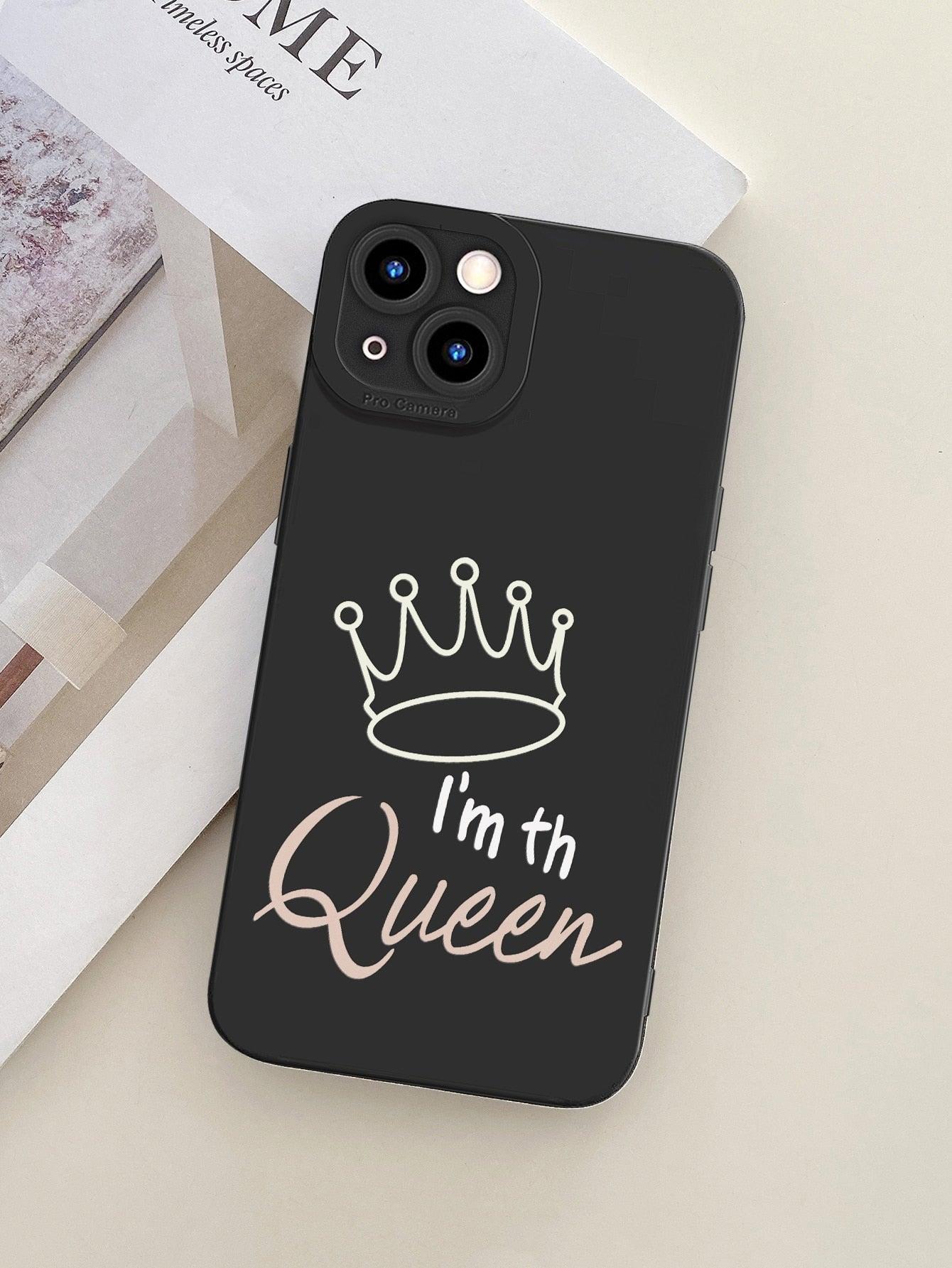 CASE PLECKI PRINT QUEEN NAPISY