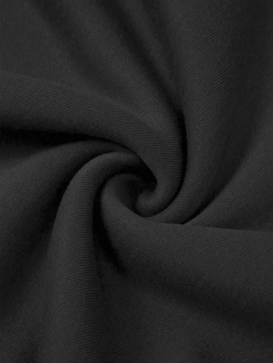 CZARNA BLUZA NAPIS