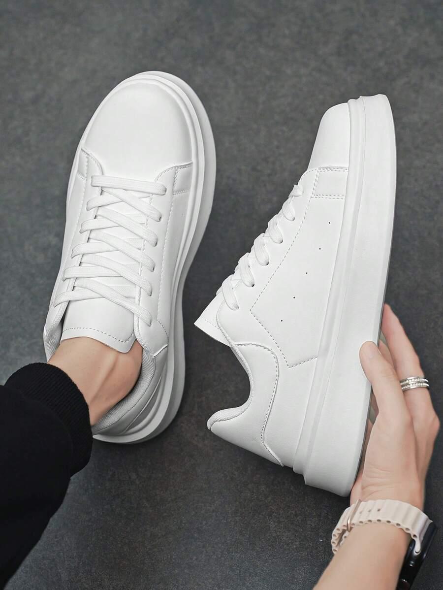 SNEAKERSY MĘSKIE BIAŁE
