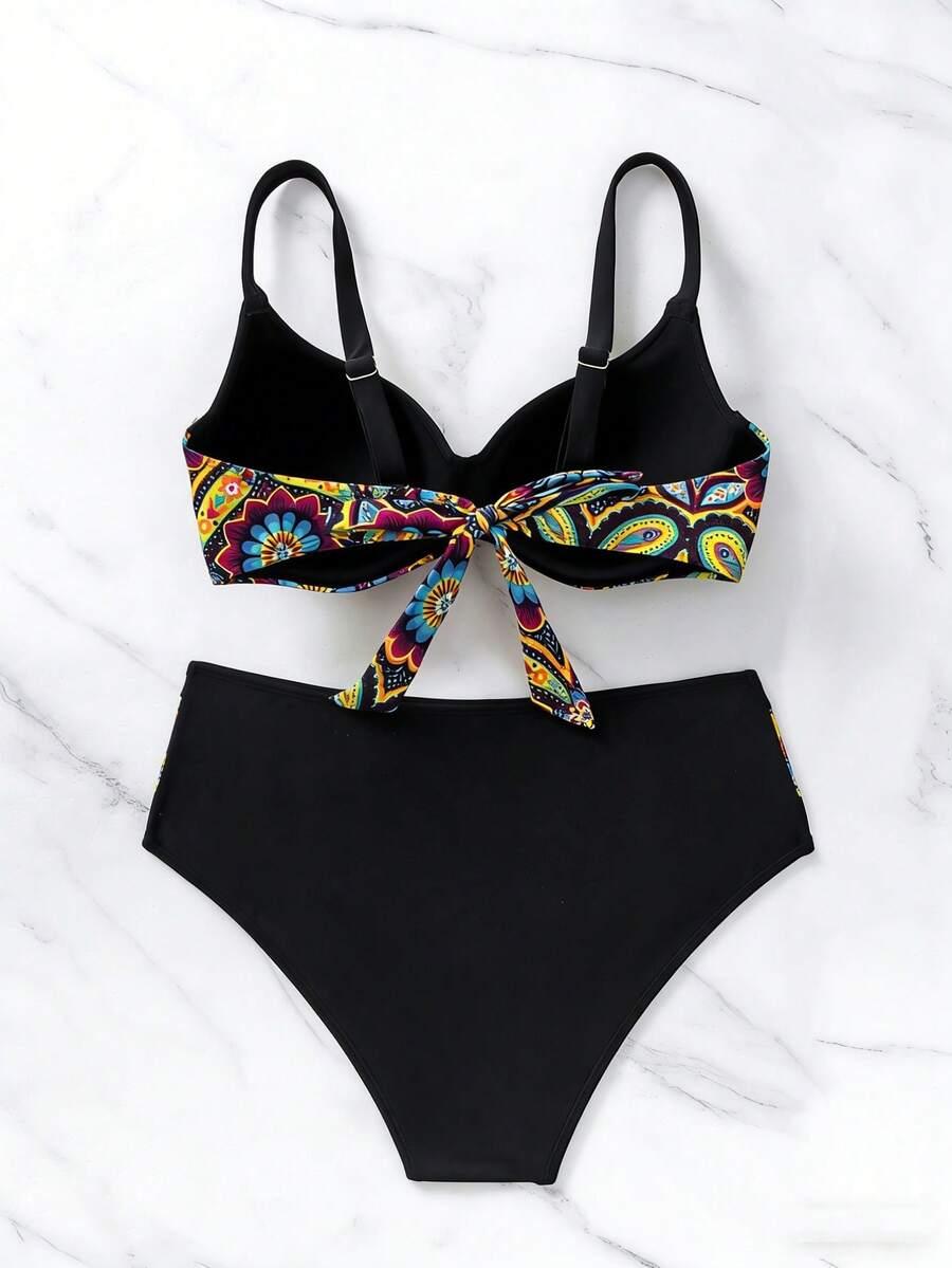 góra od bikini wzór