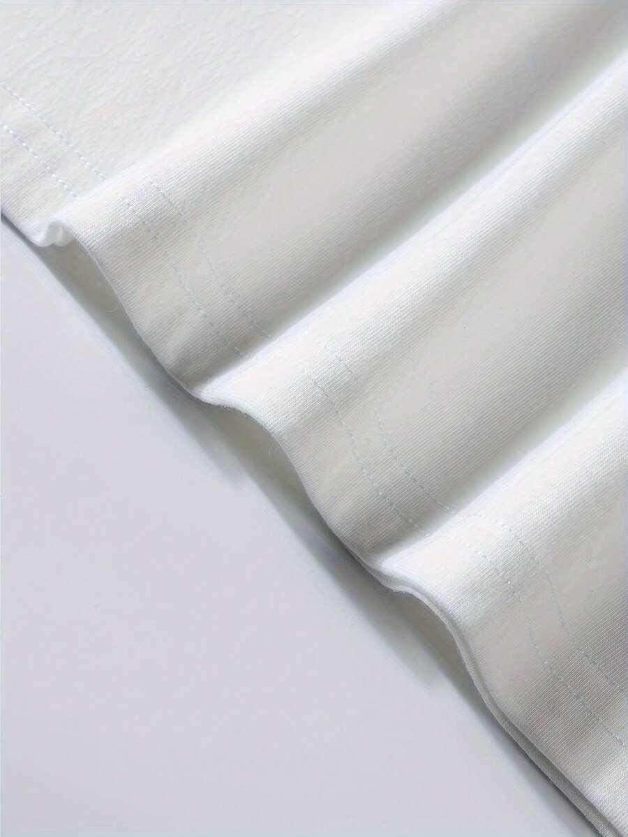 biały t-shirt basic