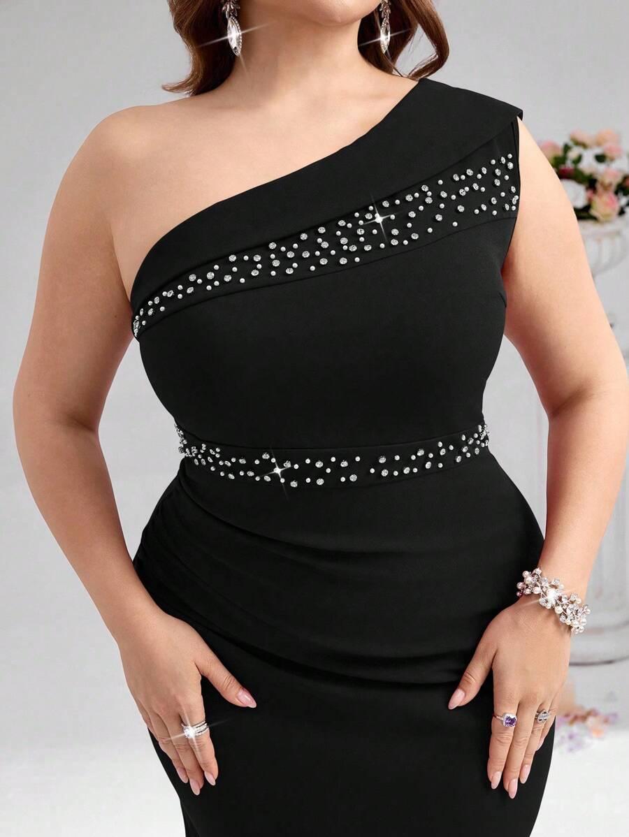 czarna sukienka maxi