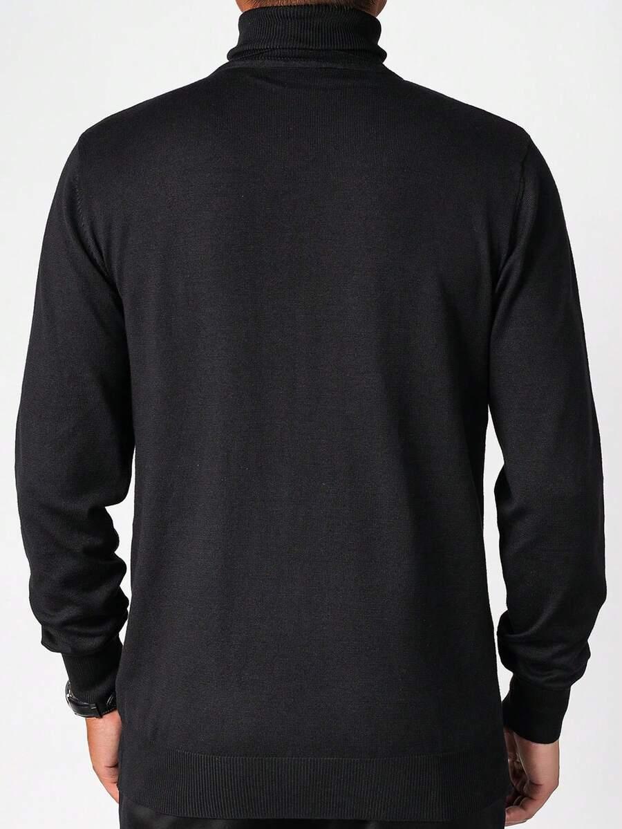 CZARNY SWETER GOLF