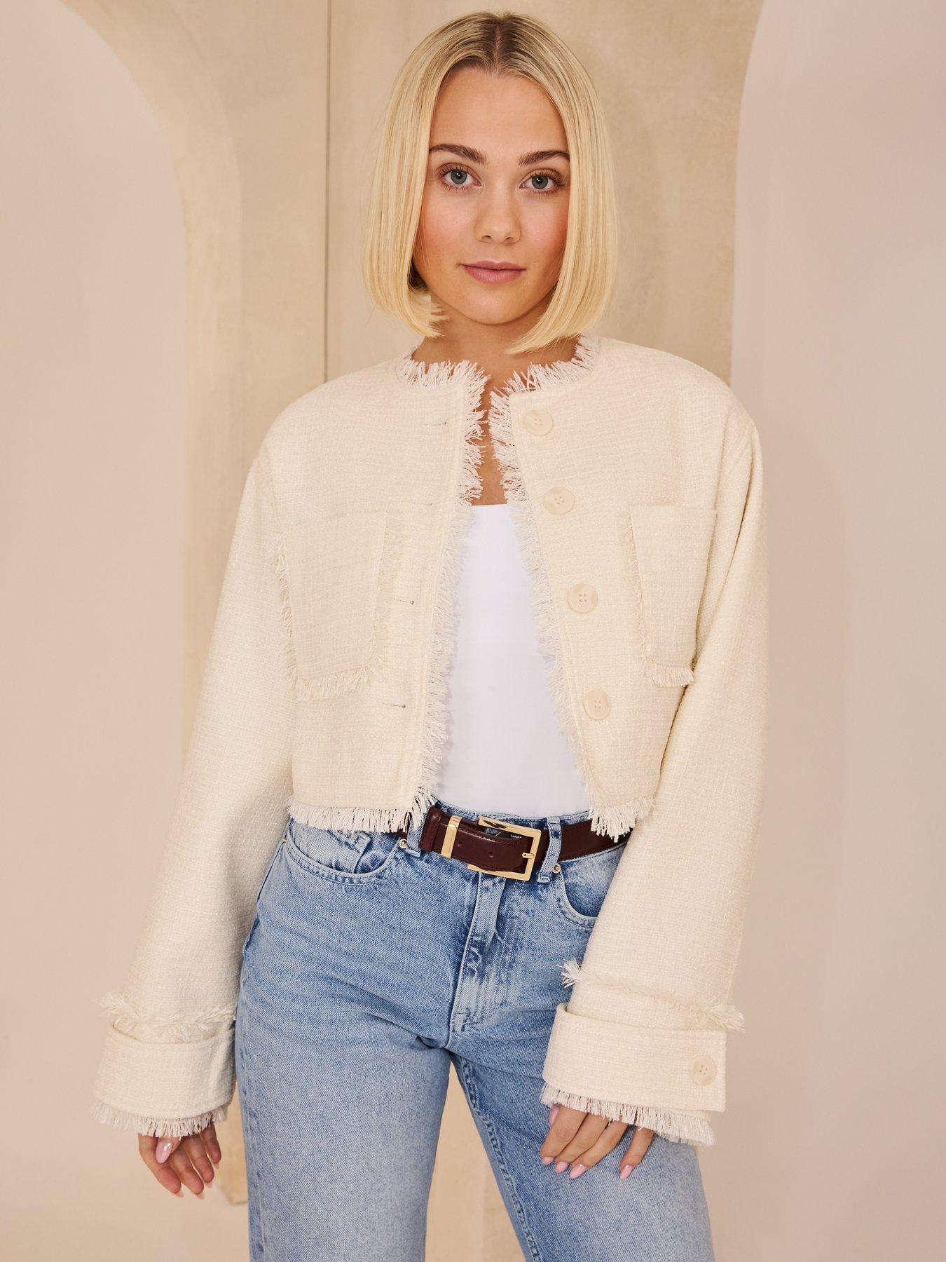 MICHELLE KEEGAN KRUTKA KURTKA BOUCLE