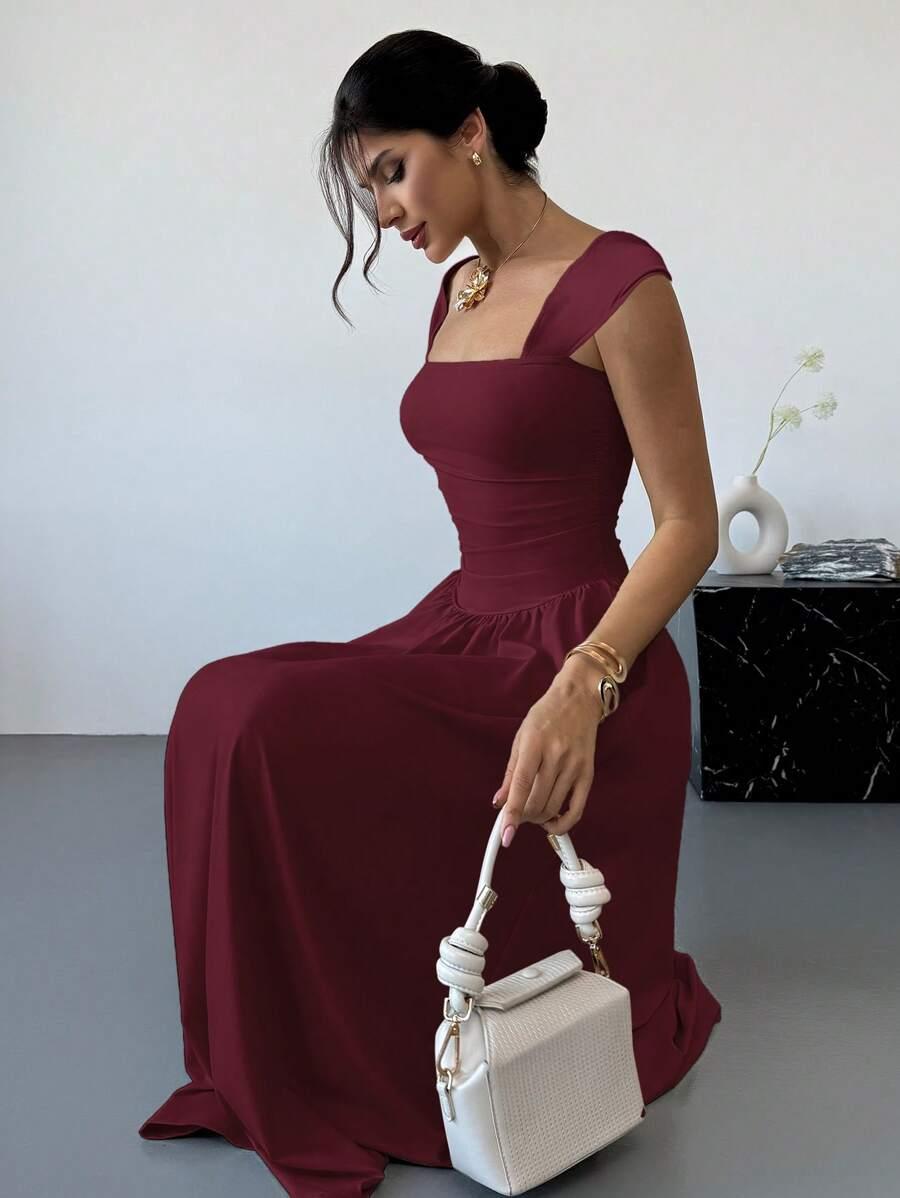 BORDOWA MIDI SUKIENKA