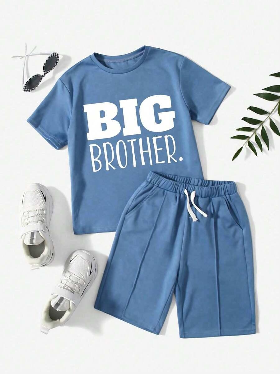 t-shirt krótkie spodenki komplet big brother