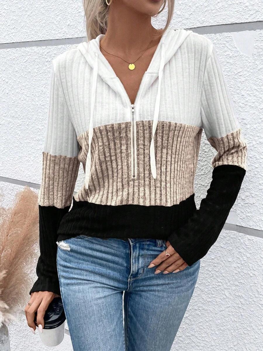 bluza zamek kaptur