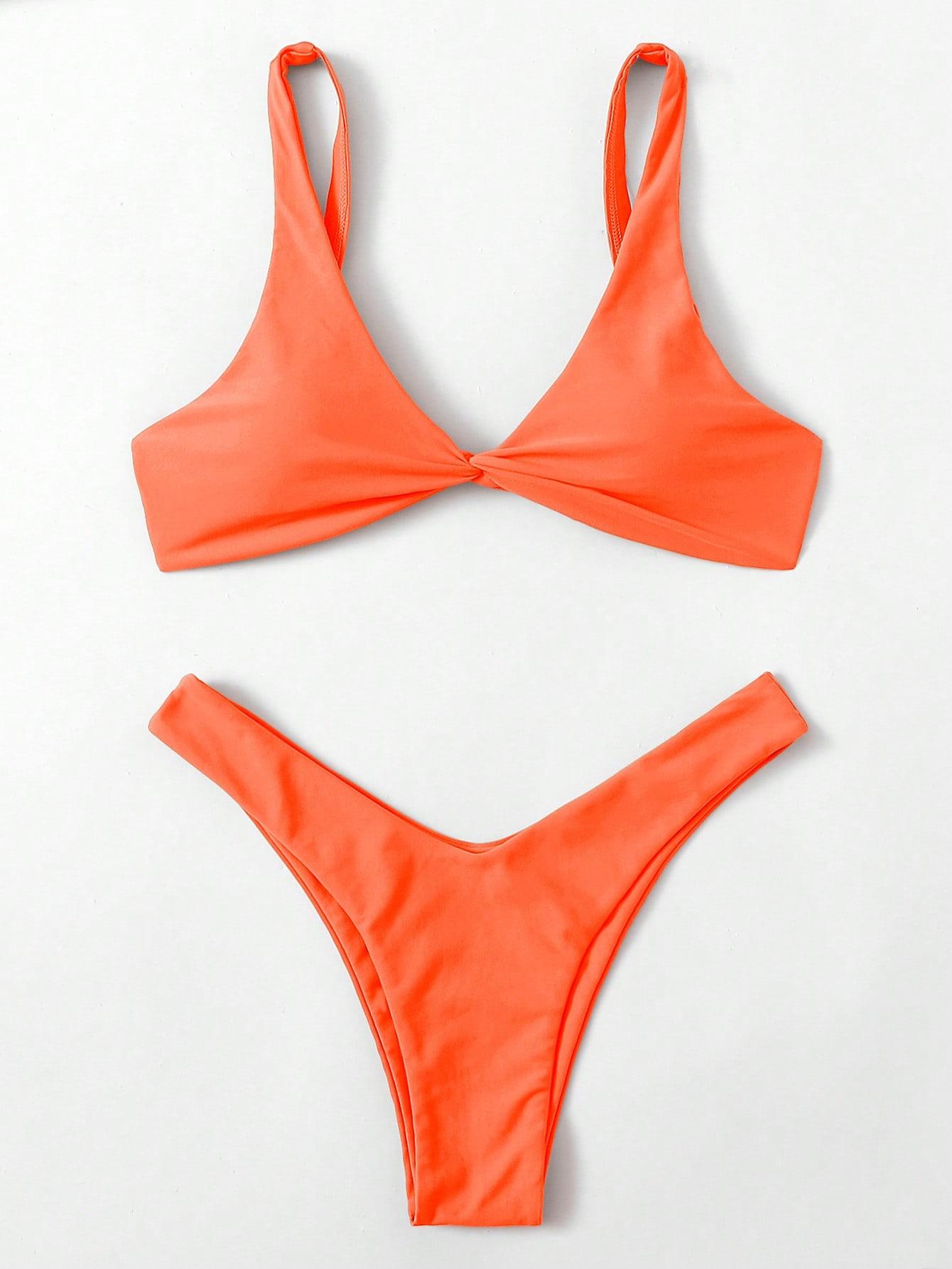 POMARAŃCZOWA GÓRA OD BIKINI neon