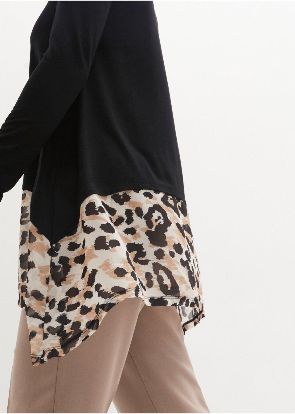 bluzkaanimal print