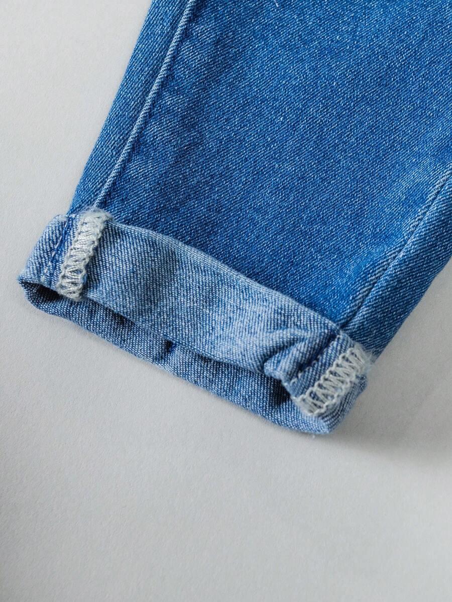 SPODNIE JEANS PROSTA NOGAWKA