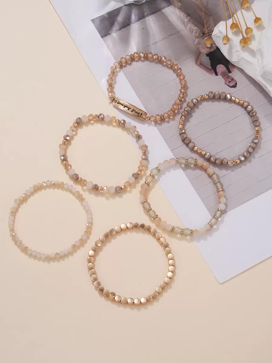złota bransoletka 3-pack