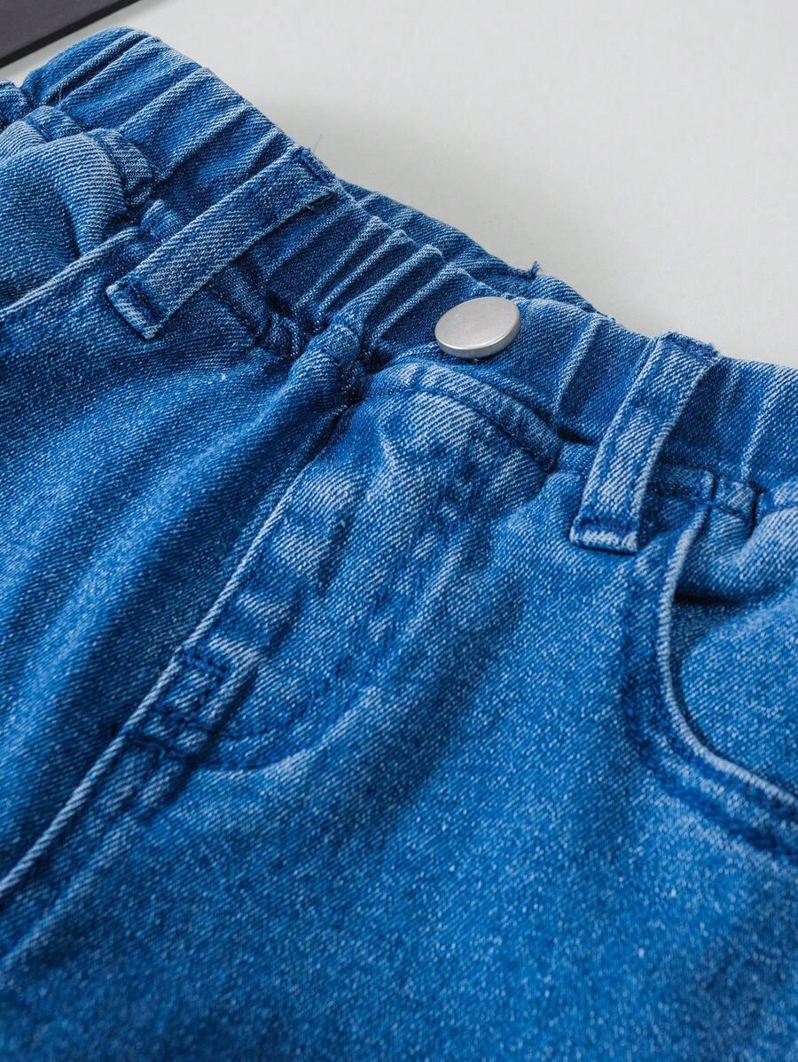 SPODNIE JEANS PROSTA NOGAWKA