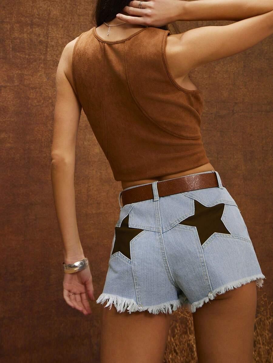 KRÓTKIE SPODENKI JEANS