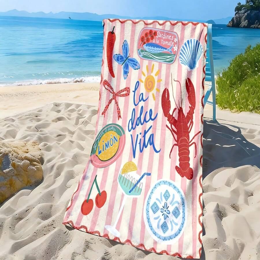 ręcznik plażowy print