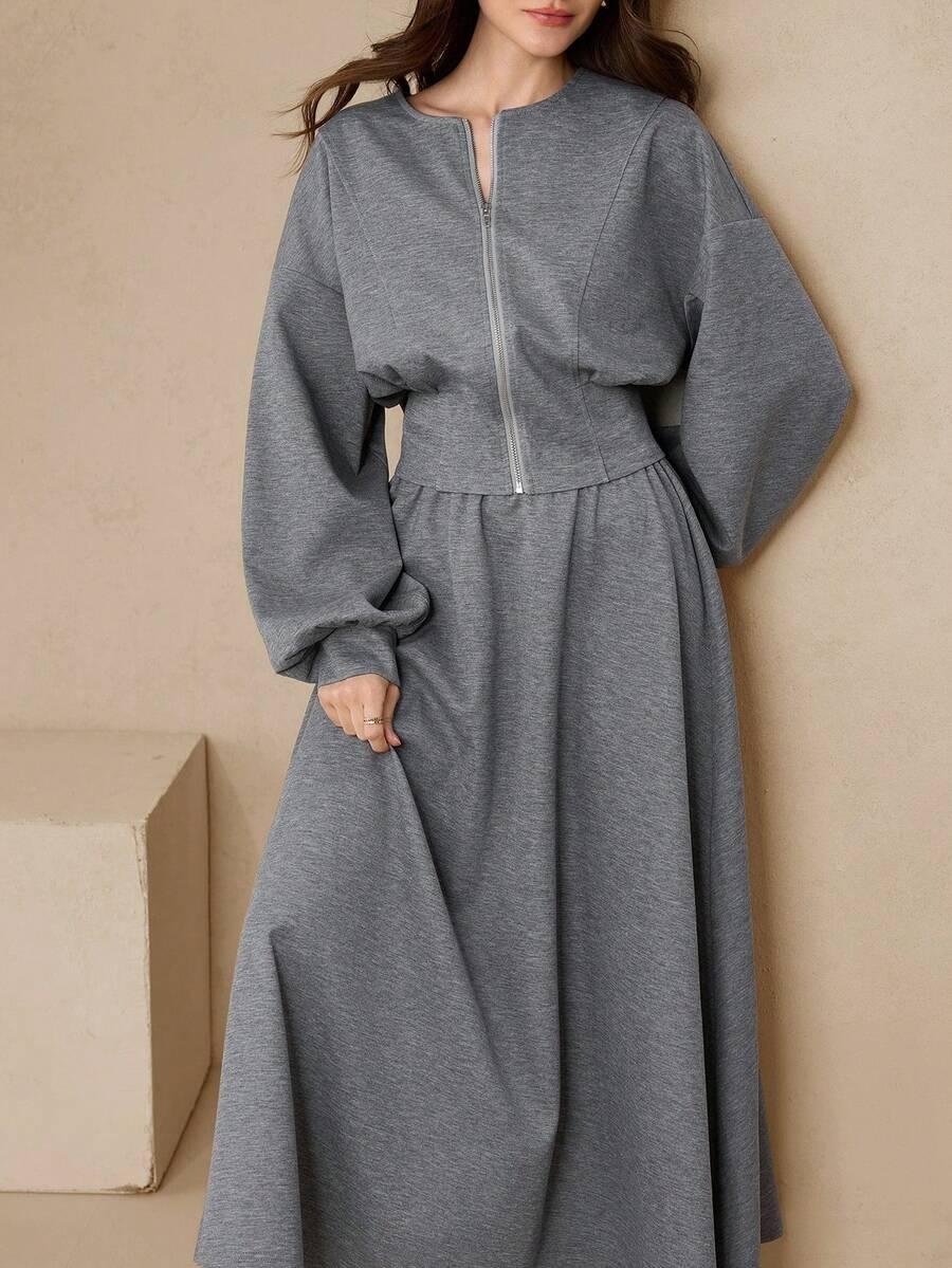 bluza spódnica komplet