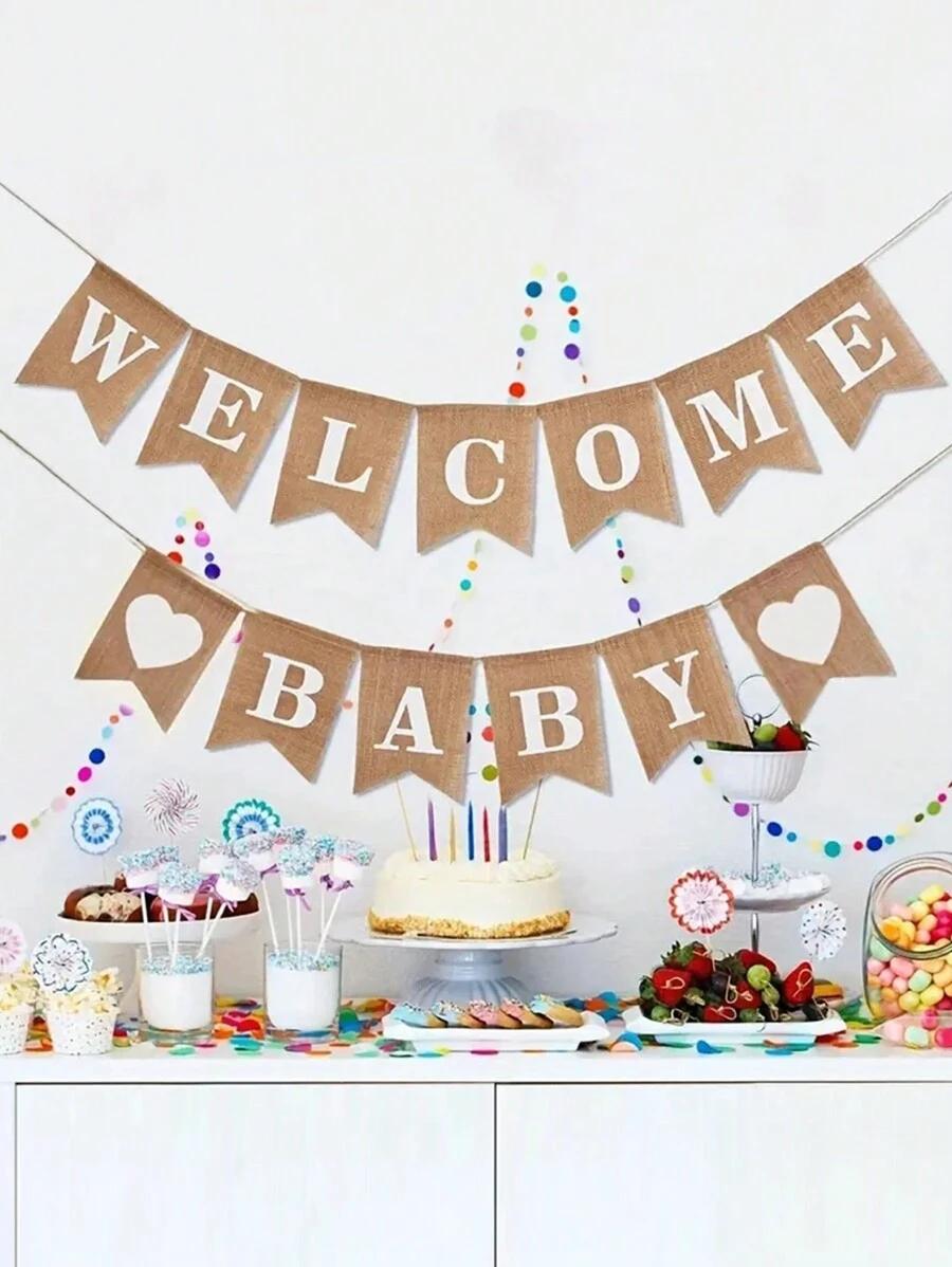 girlanda welkome baby
