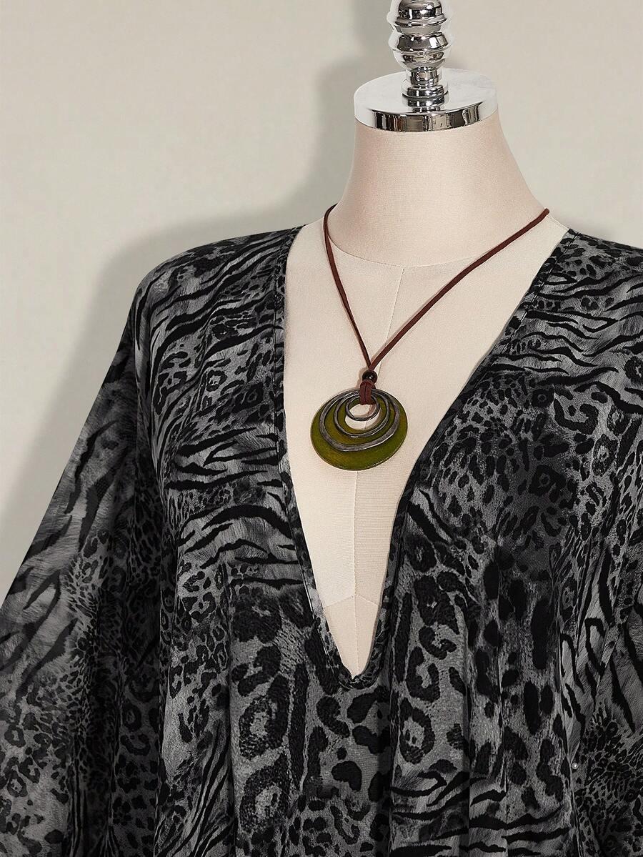 sukienka animal print